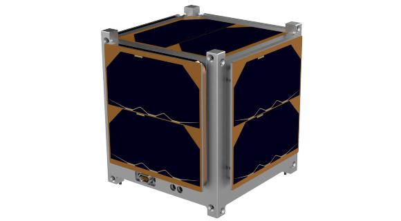 Illustration af CubeSat