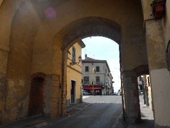 Banner: “Full legality - Prato combats all systems of illegality”  (private photo May 2014)