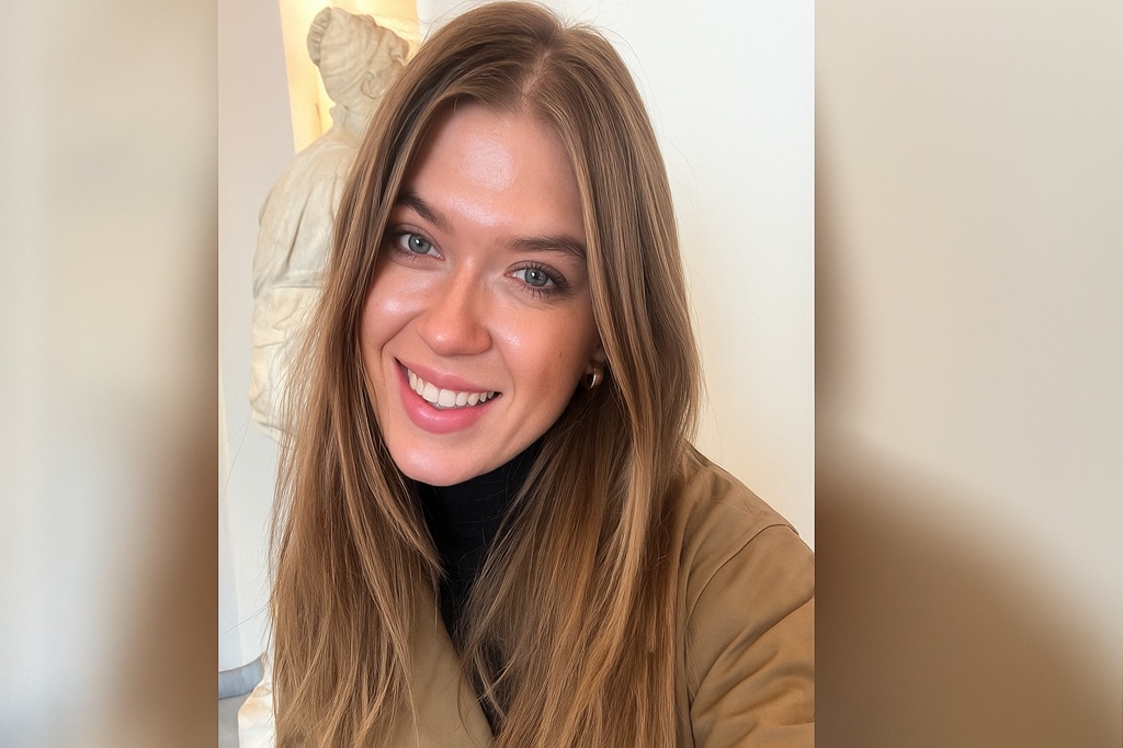 Portrætfoto af Frederikke, som studerer kandidaten i Jordemodervidenskab