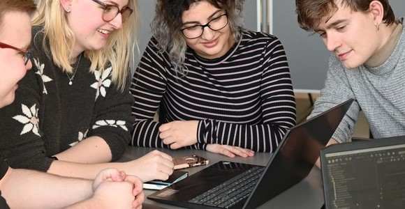Ingeniørstuderende fra software engineering