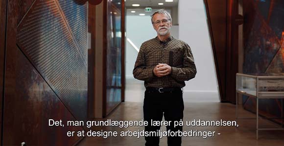 Professor Peter Hasle fortæller om kandidatuddannelsen i arbejdsmiljøledelse