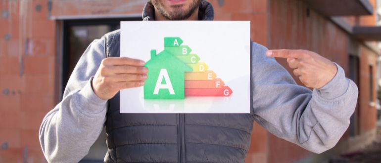 Billede af energimærkning