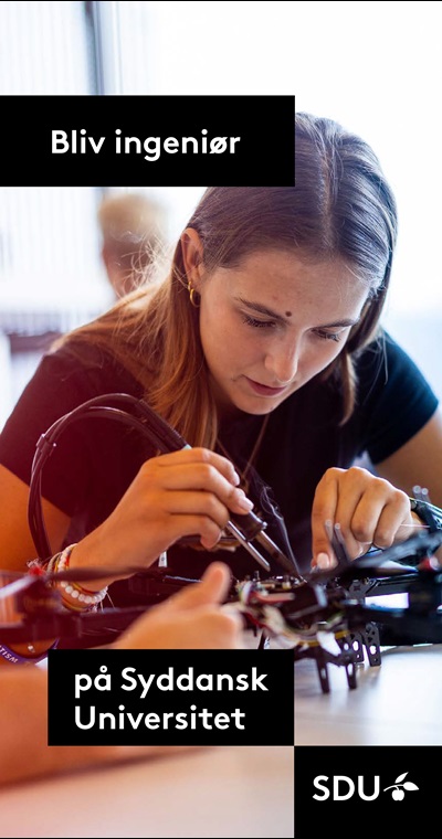 Bliv ingeniør på SDU - uddannelsesfolder for 2025