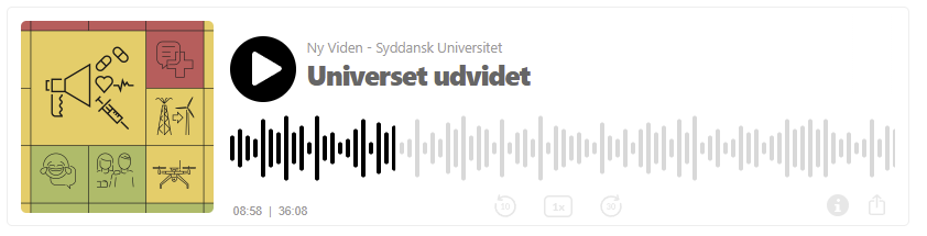 Podcast link til Forskning i universet