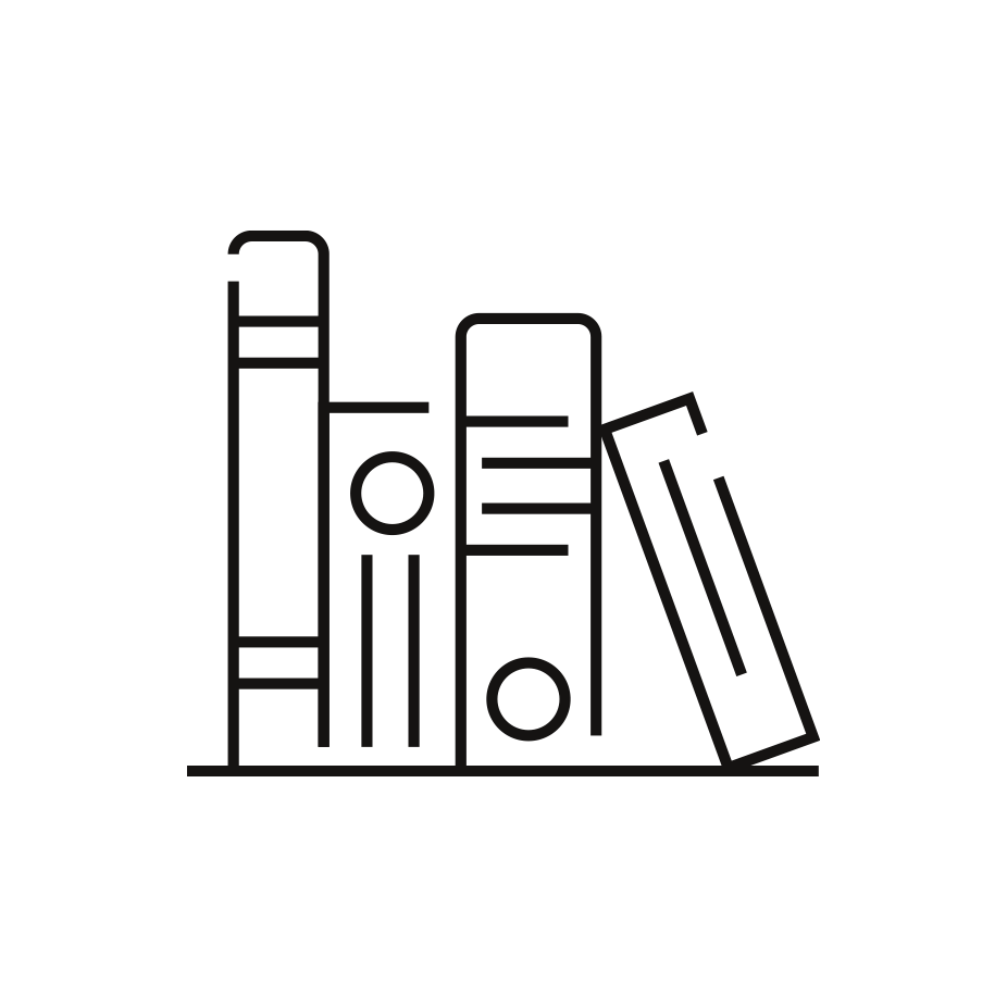 Drawing of books