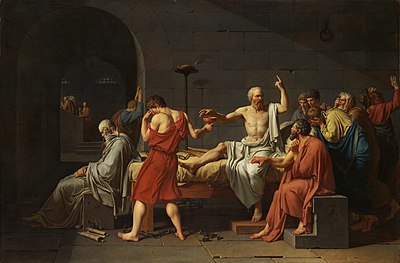 Jacques Louis David-The Death of Socrates-The Metropolitan Museum of Art