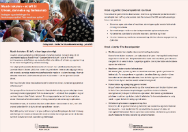 Policy brief: Musik i skolen - et løft til trivsel, dannelse og fællesskab