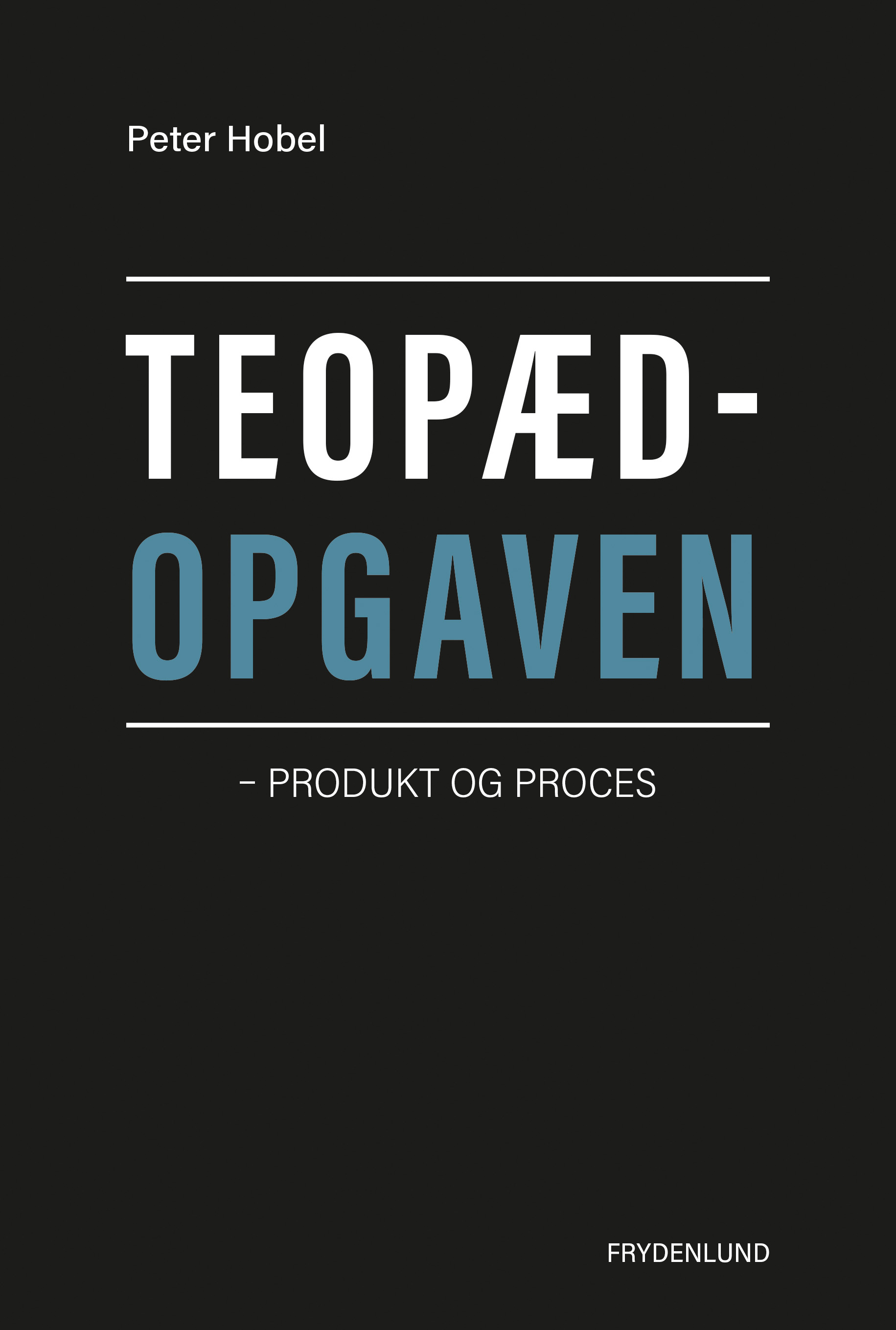 Forside teopædopgaven