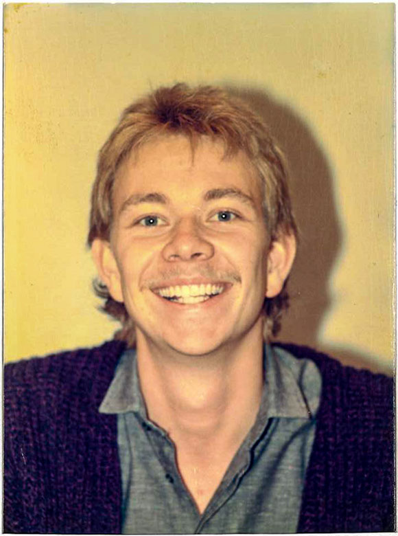 Kandidatstuderende Jørgen Ellegaard Andersen i 1989