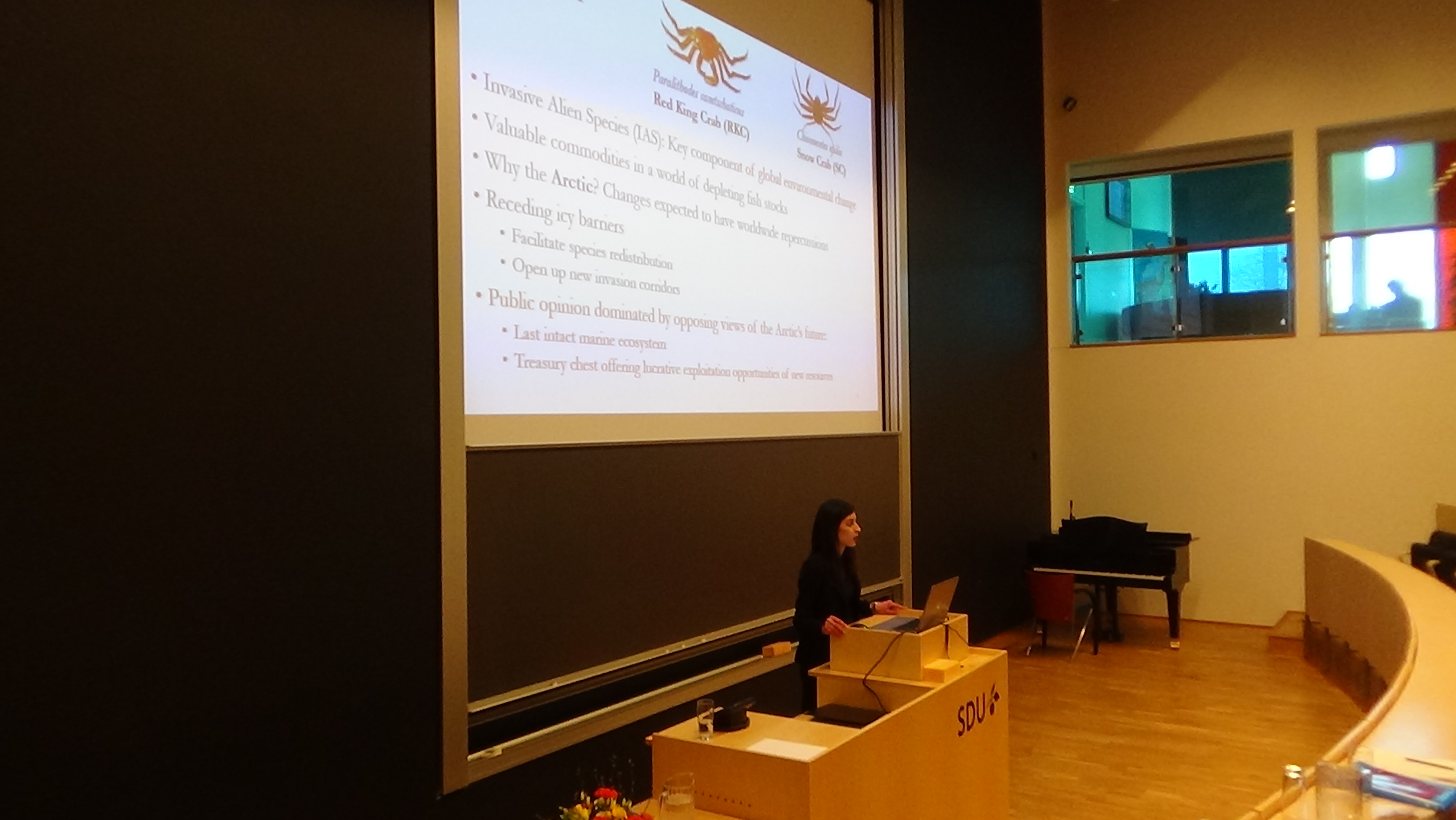 Melina forsvarer sin ph.d.-afhandling