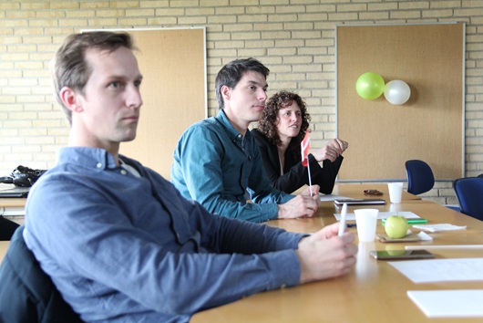 Niek Pot, Arnold Bronkhorst und Mandy van der Weijden from Windesheim University of Applied Sciences