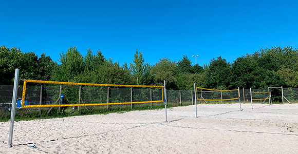 Beach volley ved SDU