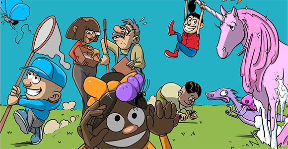 Grafik fra vilde eventyr