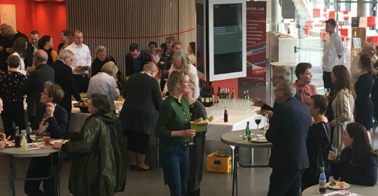 Reception efter tiltrædelsesseminaret