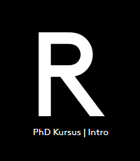 Introduktion til R PhD Kursus R