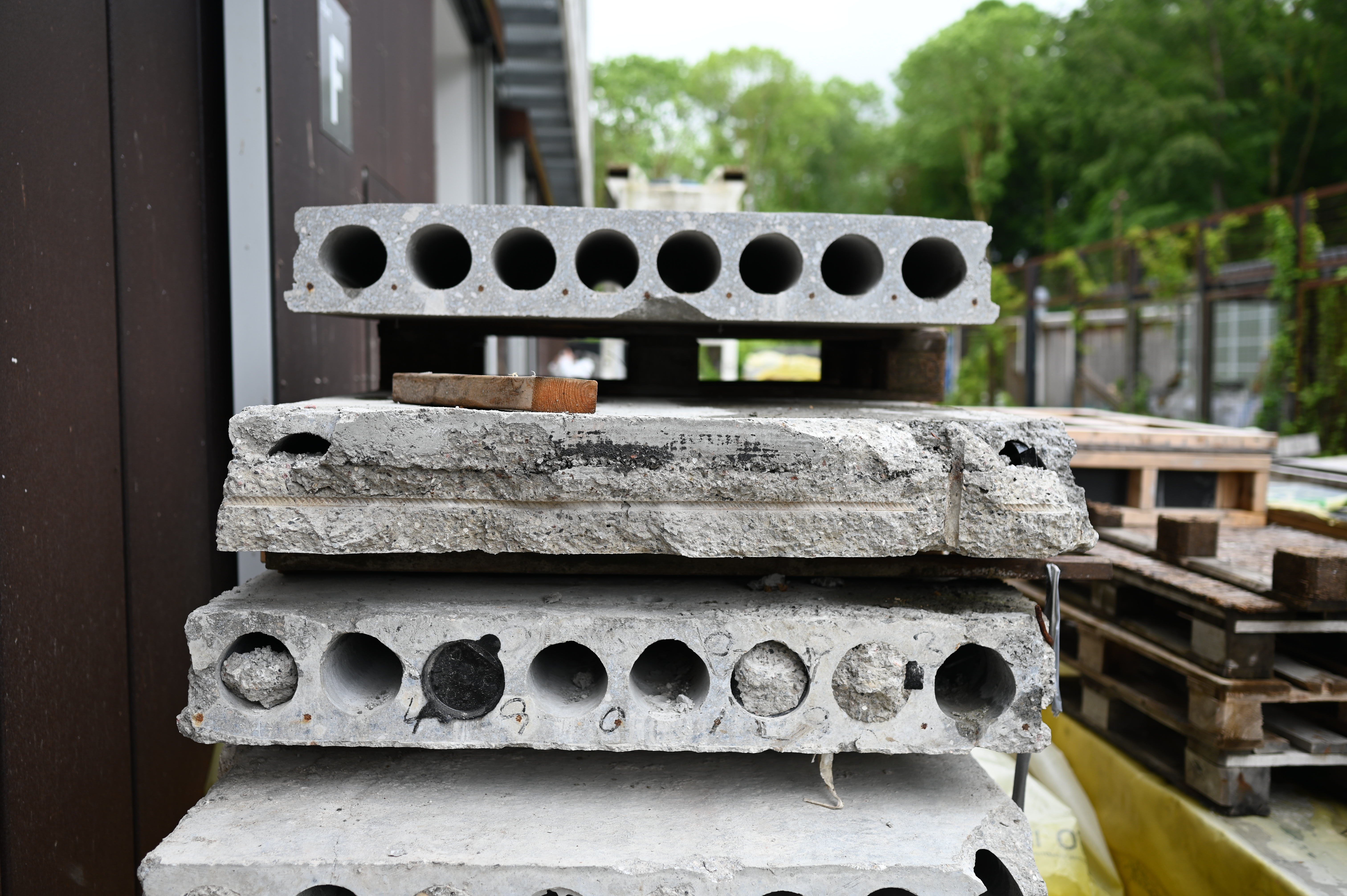 Genbrug af betonelementer