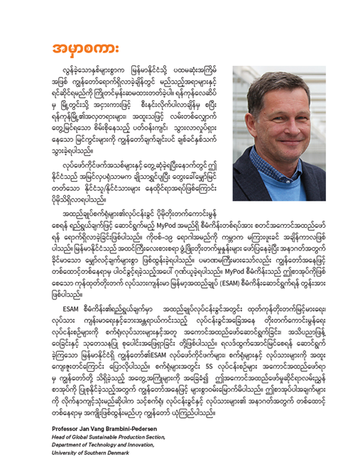 Guidebook in Burmese Guidebook on 5S in Burmese