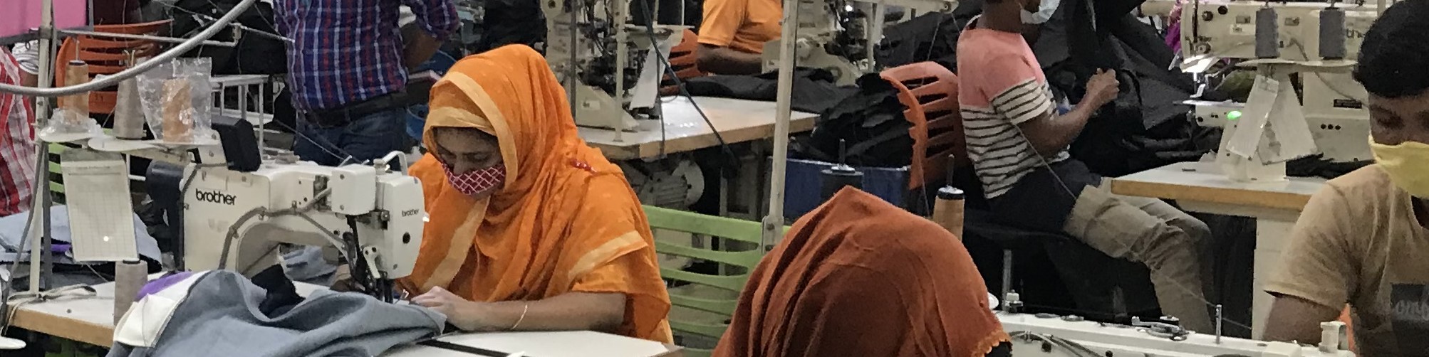 Bangladesh garment factory workshop