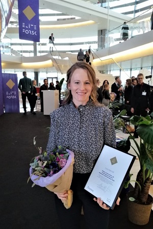 Lisa Hjerrild modtager EliteForsk-rejsestipendiat