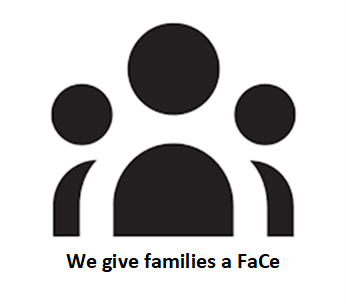 FaCe logo - We give families a FaCe