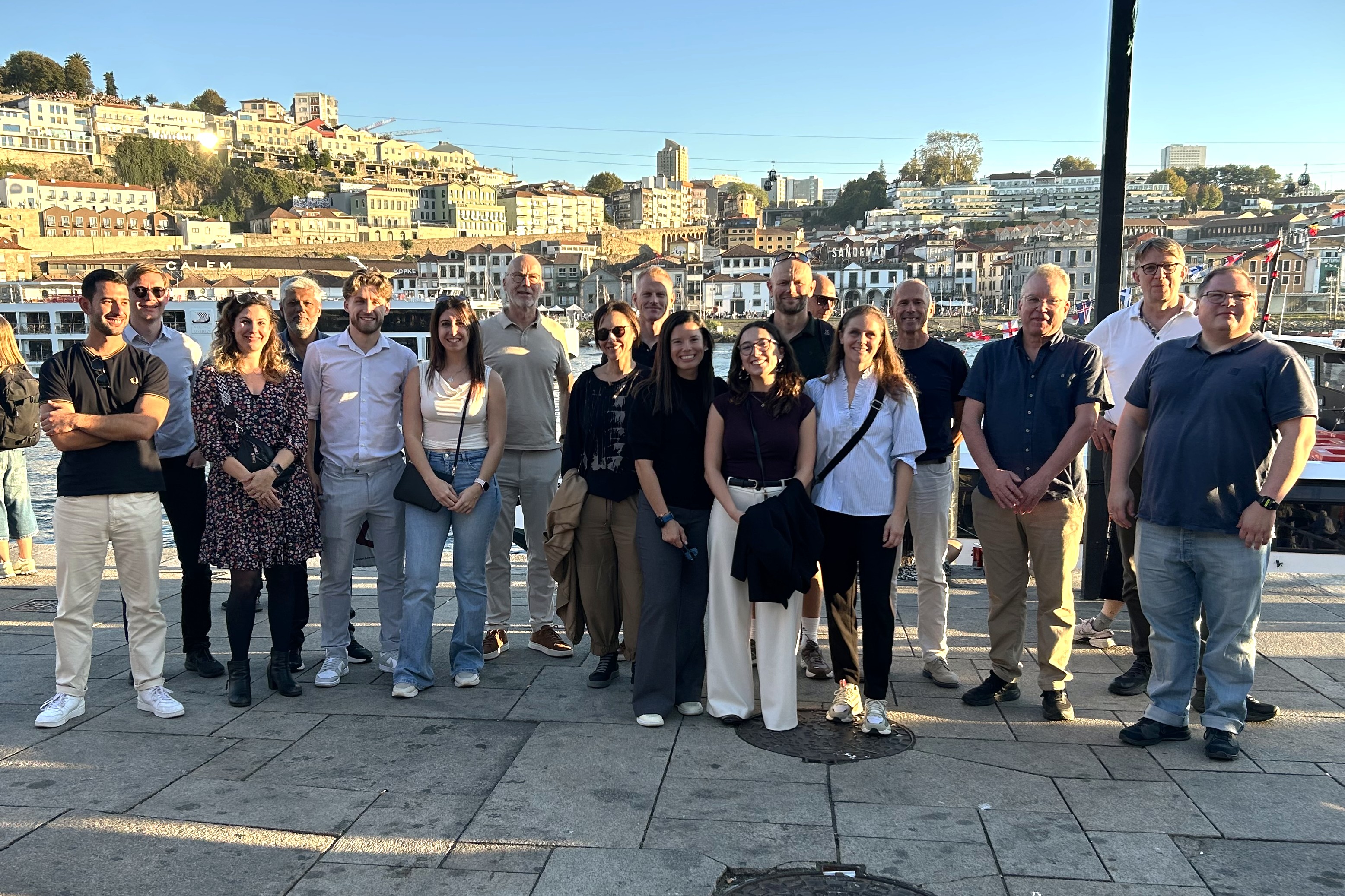 Group photo of the TeleGraft team