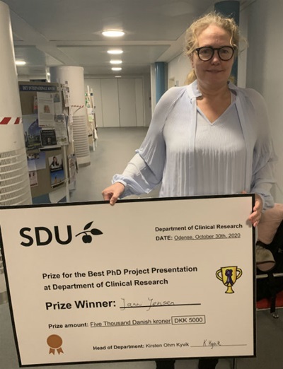 Vinder af Ph.d-Cup 2020 - Janni Jensen