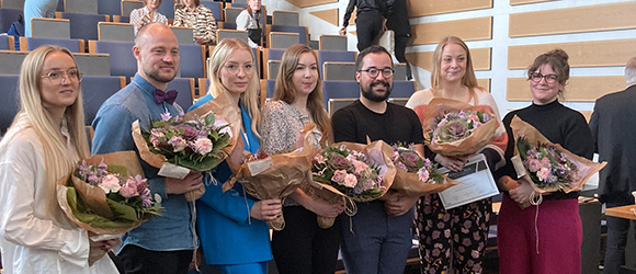 Katrine Duus, Søren Rattenborg, Julie Rønne Pedersen, Christina Mortensen, Igor Maciel Souza Silva, Julie Christiansen og Sofie Mørk