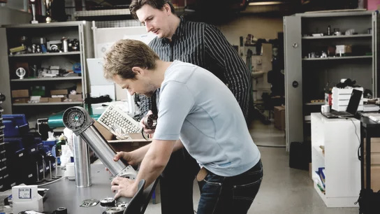 UR co-founders Esben Ostergaard and Kristian Kassow