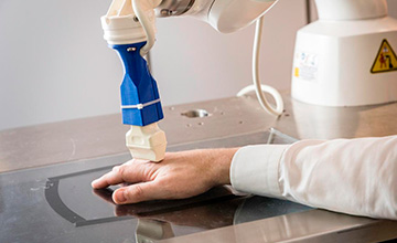 Scanning of a hand