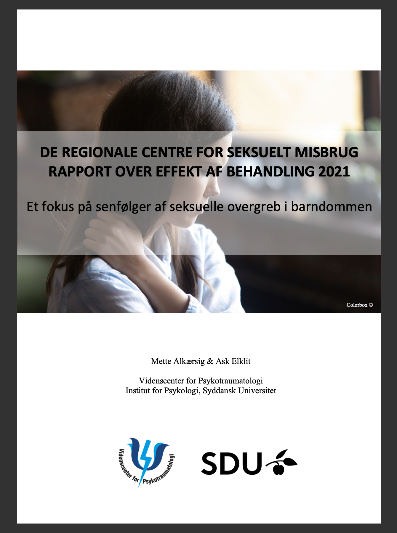 The front of the CSM report