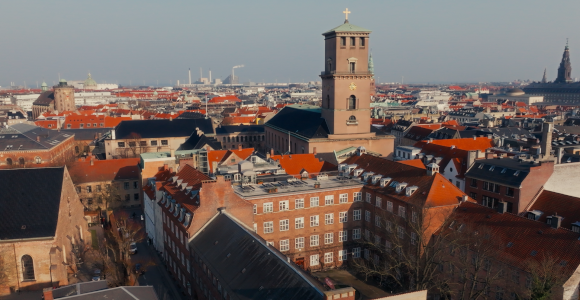 København og SIF set oppefra