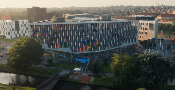 SDU Kolding dronefoto