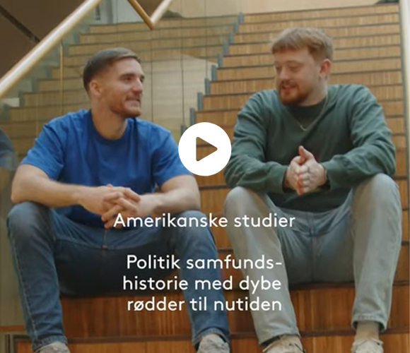 Mød Emil fra Amerikanske Studier på SDU i Odense, og hør hvorfor han har valgt at læse uddannelsen