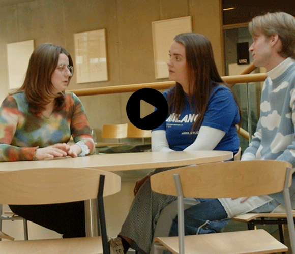 Studerende på SDU der taler om, hvorfor de læser dansk