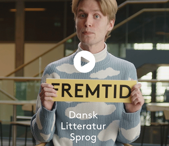 Hør hvorfor Sebastian har valgt at læse dansk på SDU i Odense