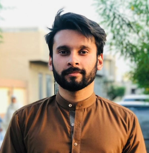 Photo of Ali, student at Electronics at SDU in Sønderborg. 