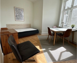 Nørregade in Odense from inside.