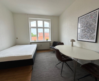 Nørregade in Odense from inside.