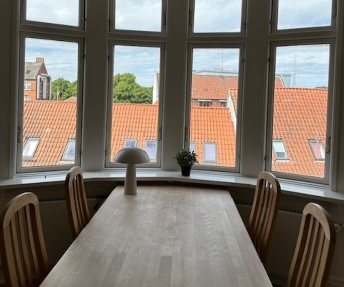 Nørregade in Odense from inside.