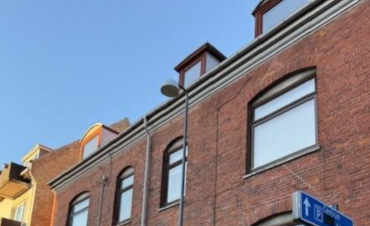 Nyborgvej in Odense from outside.