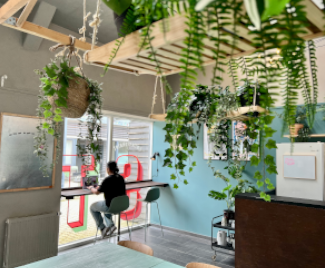 Common area in Bomuldsspinderierne.