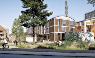 Nova Living, student housing in Vejle (Spinderihallerne) 