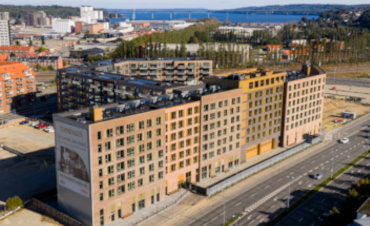 The building from outside.