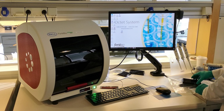 The new Octet biolayer interferometry instrument