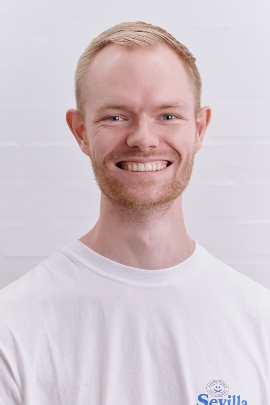 Photo of ATLAS Center member Jakob Tornby