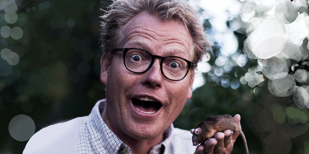 Sebastian Klein og forskerne redder de truede dyr