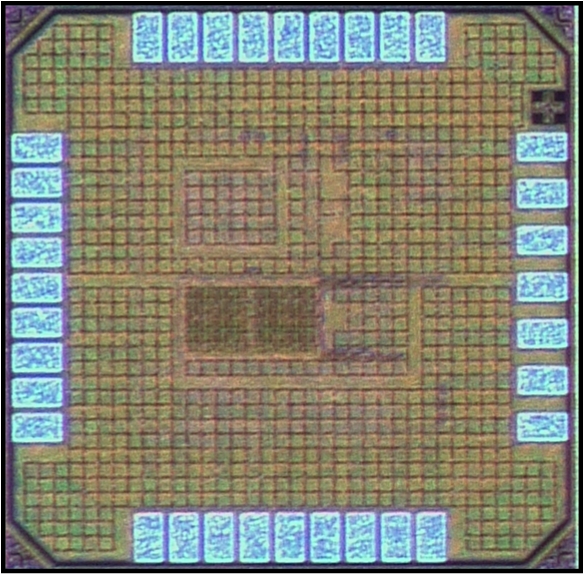 Low-power CMOS temperature sensor.