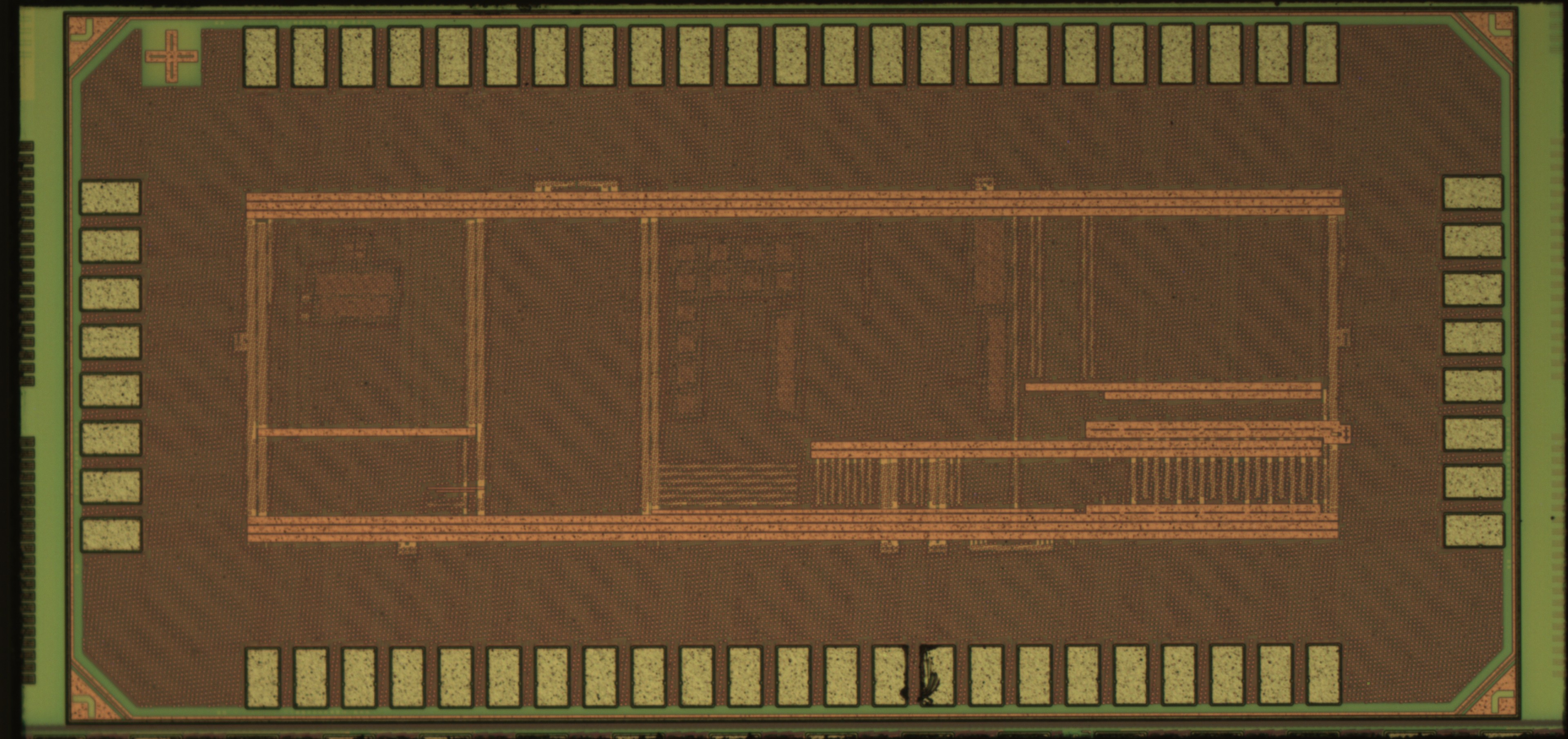 Time Domain Reflectometry chip designed by the group.
